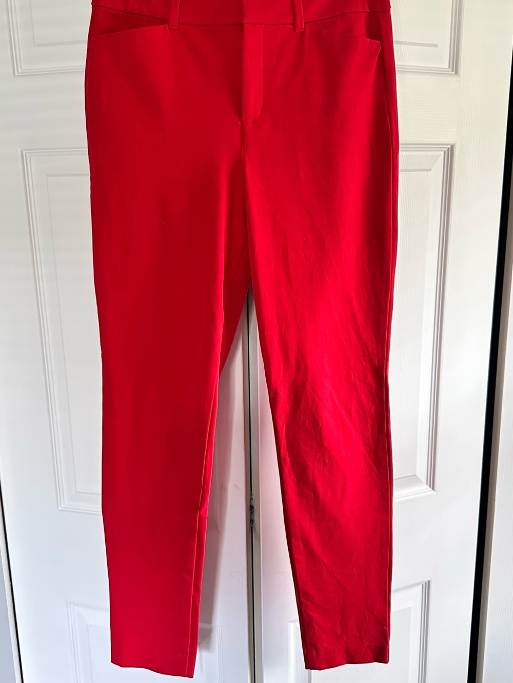 Old Navy Bright Red Pixie Pants